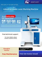 Marqueur laser à fibre de bureau 200W de qualité industrielle avec garantie de 2 ans pour le marquage/gravure sur acier inoxydable, plaques métalliques et plastique