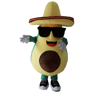 Costume de fruit costume de mascotte d'avocat personnalisé professionnel à vendre - Product Image 1