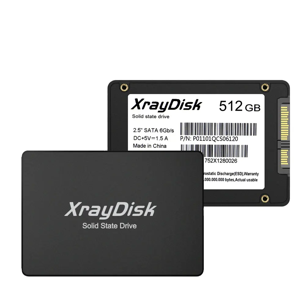 Xraydisk Groothandel Ssd 60Gb 120Gb 128Gb 240Gb 256Gb 480Gb 512Gb 1Tb 2.5 inch Sata3 Interne Harde Schijf Voor Desktop