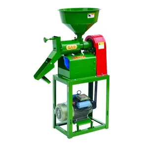 Factory price Intelligent Rice mill machine automatic grain huller electric rice husker home use rice milling hulling machine