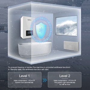 <span class=keywords><strong>Cheminée</strong></span> électrique de style britannique avec chauffage par le sol 220V 10KW, étanche, contrôle intelligent domestique, contrôlée par application - Product Image 4