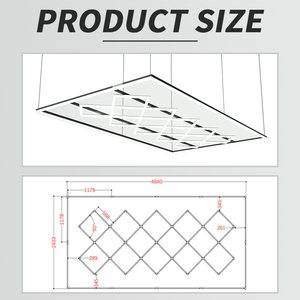 Haute CRI 6500K Auto Spa Industrial Detailing Garage <span class=keywords><strong>Neon</strong></span> Car Wash Beauty Lamp Working Light pour des performances optimales - Product Image 3