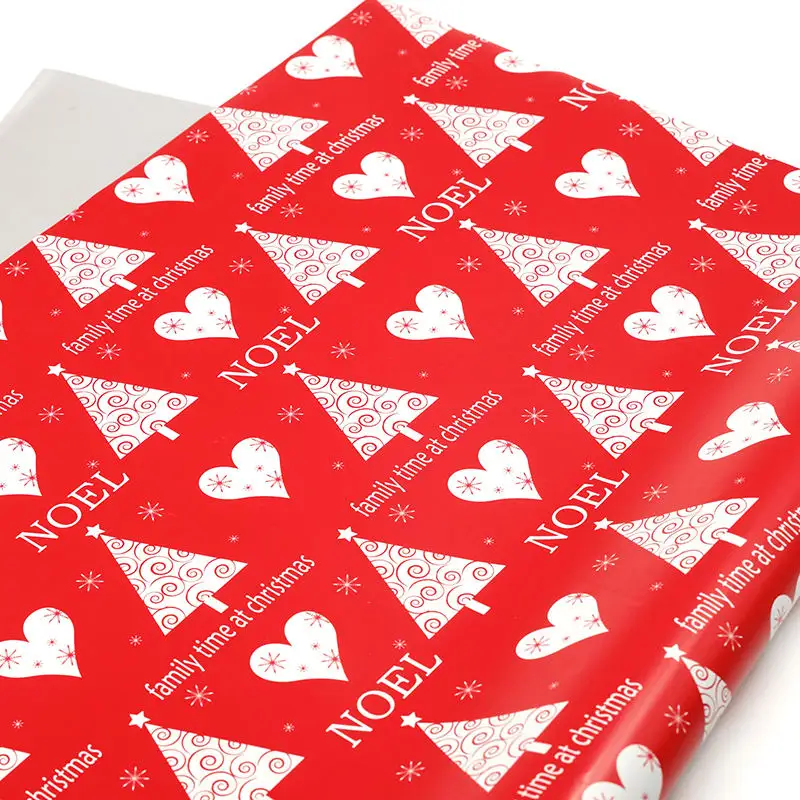 Custom printed luxury wrapping paper for gift clothes packaging