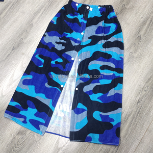 Custom <strong>Towel</strong> Skirt Printing Logo Spa <strong>Towel</strong> Changing Kilt <strong>Towel</strong> <strong>Wrap</strong> <strong>With</strong> <strong>Velcro</strong> Button - Product Image 4