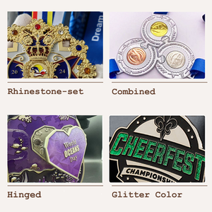 Medaglia di Souvenir degli appassionati di calcio per regali di benvenuto per campioni di metallo medaglia di artigianato del nuovo modello - Product Image 6