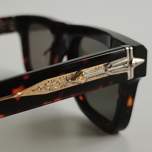 Gafas de Sol Modernas JMM Mage con Protección UV400, Montura de Acetato de Alta Calidad, Gafas de Sol de Lujo Laramie Sin Logotipo Jacques - Product Image 1