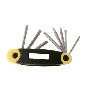 Hot Sell Curve Key 8pcs Folding Torx Key Set Universal Multi-function Tool Set - Product Image 1