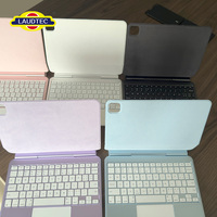 Nouveauté, étui pour clavier magnétique ultra fin, étanche, anodisé CNC Laudtec, 7 couleurs, étui pour tablette 11'' 13'' pour iPad Pro & Air