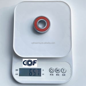 น้ำมันหล่อลื่นสำหรับอุตสาหกรรมร้านอาหารซีลสีแดงเหล็กโครเมี่ยมลูกปืนร่องลึก<span class=keywords><strong>6203RS</strong></span> - Product Image 5