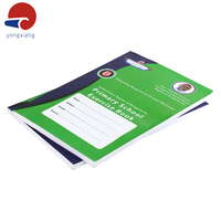 Carnets personnalisés en gros A4 A5, couverture souple, journal en carton et papier offset, cahiers d'exercices scolaires imprimés pour étudiants