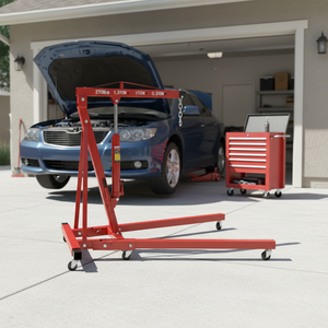 Foldable <strong>Engine</strong> <strong>Lifter</strong> 2ton Workshop Mini Crane Hydraulic Hoist <strong>Engine</strong> Crane CE Certified Car Shop Crane Lifting Equipment - Product Image 4