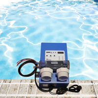 Fenlin Salz-Chlor-Generator-System PVC/PP für Schwimmbad-Wasseraufbereitung Elektrolyse-Desinfektionsmittel Gewerblich Privat