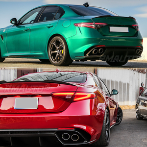 Alerón Trasero para Maletero de Alfa Romeo Giulia Sedan 2015 2016 2017 2018 2019 2020 2021 2022 2023, Accesorios de Tuning para Automóviles - Product Image 2