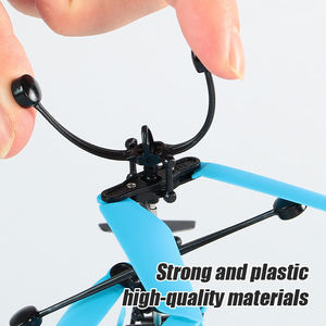 Máy bay trực thăng cảm biến từ xa chế độ kép cho trẻ em máy bay bay Đêm ánh sáng bay cử chỉ chức năng treo điện <span class=keywords><strong>RC</strong></span> - Product Image 4