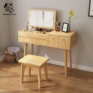 Commode à miroir personnalisable, fabriquée en Chine, la moins chère, en stock, prête à être expédiée, nouvelle mode, meubles de chambre à coucher, commode à tiroirs en bois. - Product Image 1