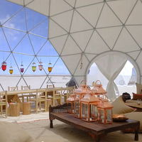 Dôme transparent pour jardin, igloo, tente géodésique, tente dôme pour hôtel, glamping de luxe