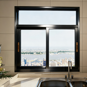 Ventanas Corredizas de Aluminio con Diseño de Paneles Modernos para Ventanas de Aluminio con Rotura de Puente Térmico - Product Image 1