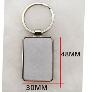 Porte-clés en métal en gros, breloque personnalisée avec gravure photo et texte pour cadeau d'anniversaire - Product Image 5