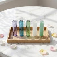 Filtres en verre borosilicate à 6 trous, sur mesure, couleur personnalisée, OEM ODM pour l'Inde et les États-Unis, vente en gros