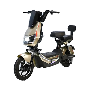Bicicleta Eléctrica Económica de 2 Ruedas, 350w, 48v, con Pedales, Scooter Urbano para Adultos - Product Image 4