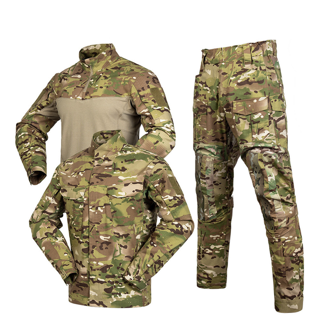 Wholesale Tactical Uniform Outdoor Training Camouflage Gear Durable Hunting Clothing Canvas Breathable