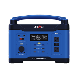 Station d'alimentation mobile à batterie lithium-ion Senci 220V 600W 300W pour extérieur et maison, rechargeable, portable, SC-600, usage domestique - Product Image 2