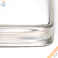 Ventanas de vidrio huecas modernas de 19mm de alta calidad, barras espaciadoras de borde cálido del fabricante chino duradero, tornillo de flexión de acero inoxidable