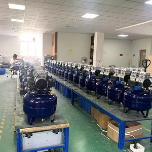 Compresor de Aire Dental Eléctrico Silencioso Sin Aceite de Alta Calidad, Pieza de Repuesto con Potencia de 560W y Capacidad de 70L/min - Product Image 2