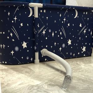 성인용 공장 직접 도매 접이식 욕조 | 6 층 단열재가있는 휴대용 접이식 욕조 - Product Image 5