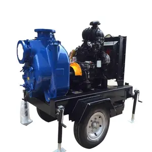 HNYB China Professional Manufacturer Centrifugal Self-Priming Mobile Pump Trailer