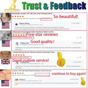 Jewelry Factory Wholesale Custom Big <b>Chain</b> <b>Dog</b> Bead Stainless Steel Necklace 18k Gold Plated Necklace for Men Women - Product Image 5