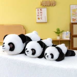 Peluche de <span class=keywords><strong>Kung</strong></span> <span class=keywords><strong>Fu</strong></span> <span class=keywords><strong>Panda</strong></span>, Almohada para Abrazar, Relleno de Algodón PP, Bordado en Poliéster Corto, 31-50cm, Regalo de Cumpleaños Unisex Juvenil, para Dormir - Product Image 1