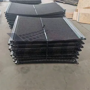 Metal Square Woven Wire Crimped Vibrating Mesh Screen Wire Cloths for Vibrating Screens