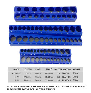 رف تخزين مغناطيسي للأدوات، صندوق تخزين مغناطيسي للأدوات، صندوق أدوات متري وإنجليزي - Product Image 5