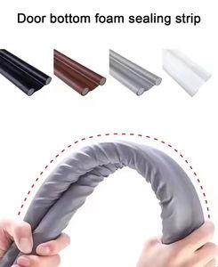 แถบกันเสียงกันฝุ่นหนัง <span class=keywords><strong>PU</strong></span> แบบยืดหยุ่นแถบกันฝุ่นสำหรับใช้ในบ้านและประตูโรงแรม - Product Image 6