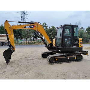 Mini-excavatrice SY60C Pro de 6 tonnes à haute résistance à l'usure, pelle sur chenilles haute performance pour la reconstruction de rues étroites - Product Image 6