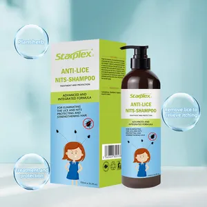 Shampoo per bambini chiarificante per la cura del cuoio capelluto dei capelli antiforfora delicato a base di erbe senza solfati Starplex all'ingrosso