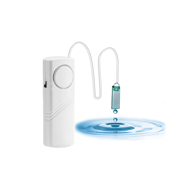High Decibel Smart Home Kitchen Flood Safety Sound Alarm Switch Water Level Detector Independent Water Leakage Sensor