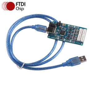 USB串行电缆RS485多路4端口转换器板模块通信适配器杜邦插头4引脚4 P