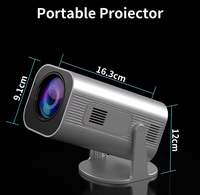 Projecteur OEM d'usine 720p HP300 Full Hd Kids Education Home Cinéma Mini 200ANSI Lumen Projecteur intelligent Projecteur vidéo portable