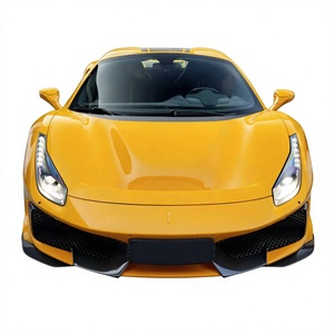 Kit de Carrocería Convertible 488 Nuevo 2015- Estilo Pista, Parachoques de Fibra de Carbono, Alerón Delantero, Faldones Laterales, Difusor, Spoiler, Alerón de Aire con Fijación por Tornillos - Product Image 1