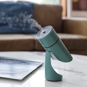 Baru Nirkabel Humidifier USB Desktop <span class=keywords><strong>Mini</strong></span> Night Light Humidifier Portable Rechargeable Desktop Papan Pembersih Udara - Product Image 3
