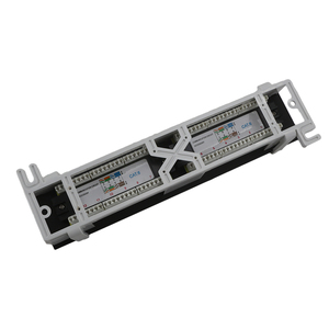 Panneau <span class=keywords><strong>de</strong></span> brassage mural <span class=keywords><strong>12</strong></span> ports CAT5E CAT6 non blindé |   Solution <span class=keywords><strong>de</strong></span> câble réseau Ethernet |   Pour boîtier <span class=keywords><strong>de</strong></span> télécommunications et câblage <span class=keywords><strong>de</strong></span> bureau, noir - Product Image 3