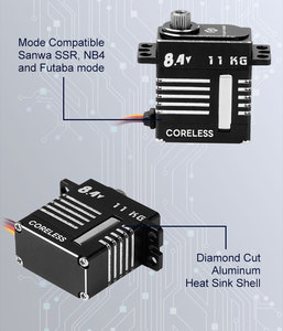 Flashhobby Hot SCX24 11KG 152oz Servo numérique micro haute performance 0.074s 8.4V HV sans noyau avec engrenages en acier 25T pour voiture RC et avion 20g - Product Image 3