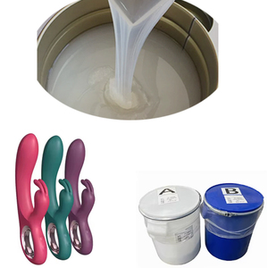 Matériau en caoutchouc de silicone liquide LSR à vitesse de durcissement rapide de qualité alimentaire pour la fabrication de vibromasseur gode pénis épais - Product Image 1
