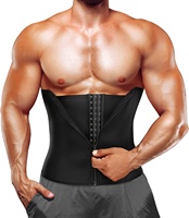 Corsé de neopreno Youfei para hombre, deportes, Fitness, cremallera, sudor rápido, buceo, faja Abdominal, Spandex, pecho, sudor rápido, moldeador de buceo
