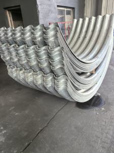 Tubo Corrugato in Acciaio Zincato di Alta Qualità e Grande Diametro per Ponti, Drenaggio e Tunnel - Product Image 1
