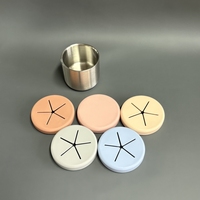 Bento alimentaire garder l'air frais joint étanche rond récipient alimentaire Snack Box Portable vide boîte en acier inoxydable boîte de stockage des aliments