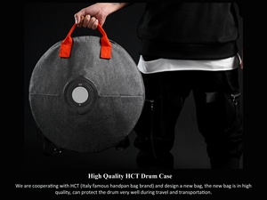 Nuevo Diseño de Tambor Handpan de 14 Pulgadas en Re Menor, Instrumento de Percusión Handpan, <span class=keywords><strong>Hangdrum</strong></span> - Product Image 6