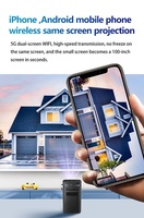 Proyector DLP Inteligente, Portátil, 3D, Cine en Casa, 1080P, 4K-Láser, Recargable, Mini Proyector para Películas, Juegos al Aire Libre, Wifi